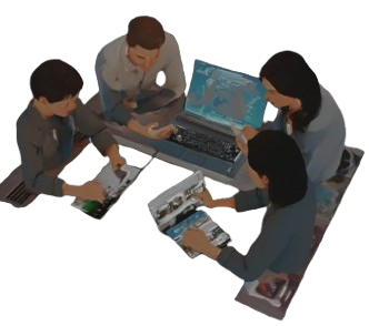 People planning travel